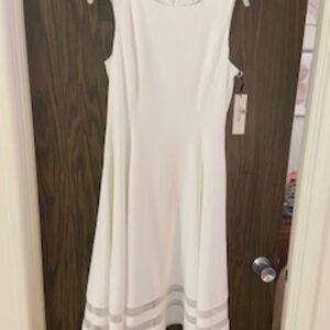 Calvin Klein White Dress